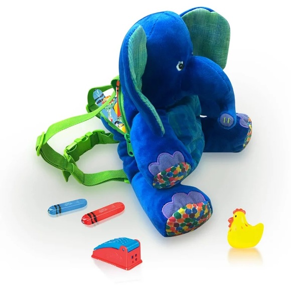Eric Carle 2 in 1 Elephant Backpack Harness - Picture 3 of 4